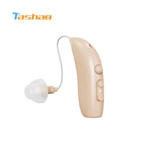 Side of the 8-channel hearing aid
