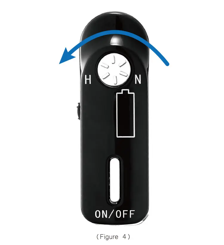 Box-type hearing aid knob