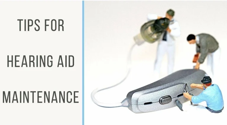 Hearing aid maintenance guide