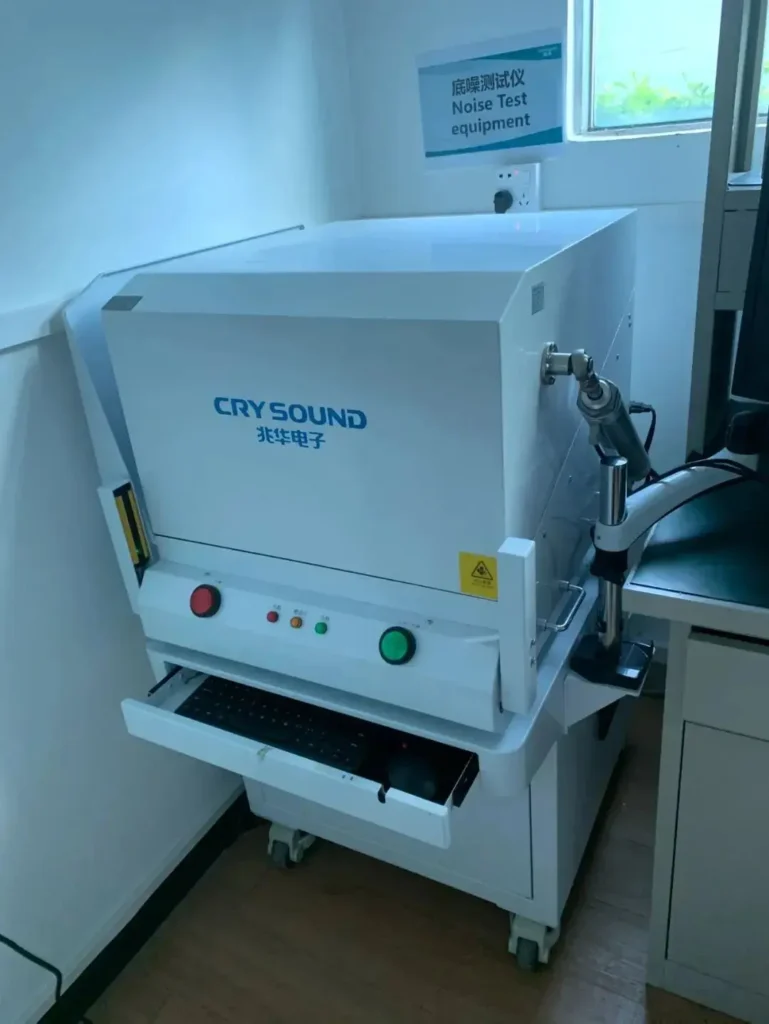Bottom noise tester
