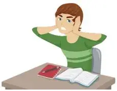 The noise from reading is so loud that I cover my ears