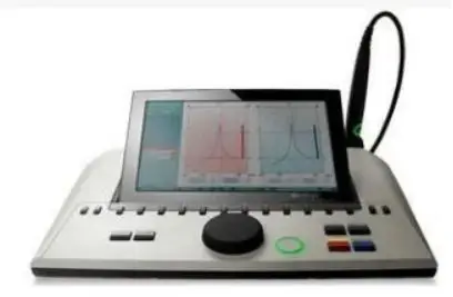Pure tone audiometry acoustic impedance meter
