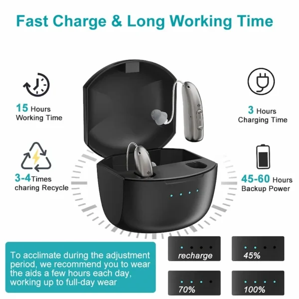 Take the L03 hearing aid out of the battery