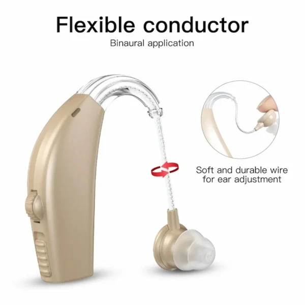 The sound guide tube of the GM-301 hearing aid