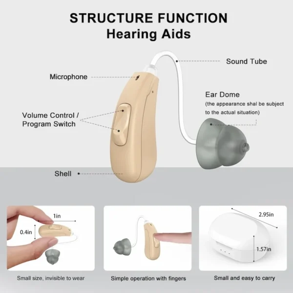 The structural content of the LH11 Plus hearing aid