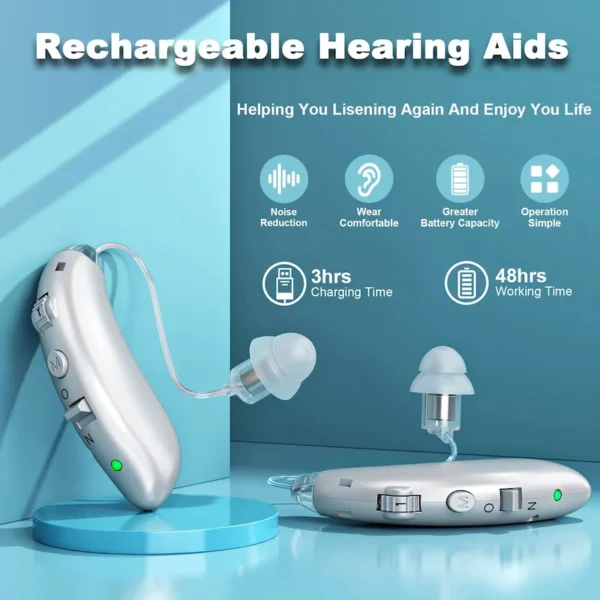 Two ZF-M807 hearing AIDS (1)